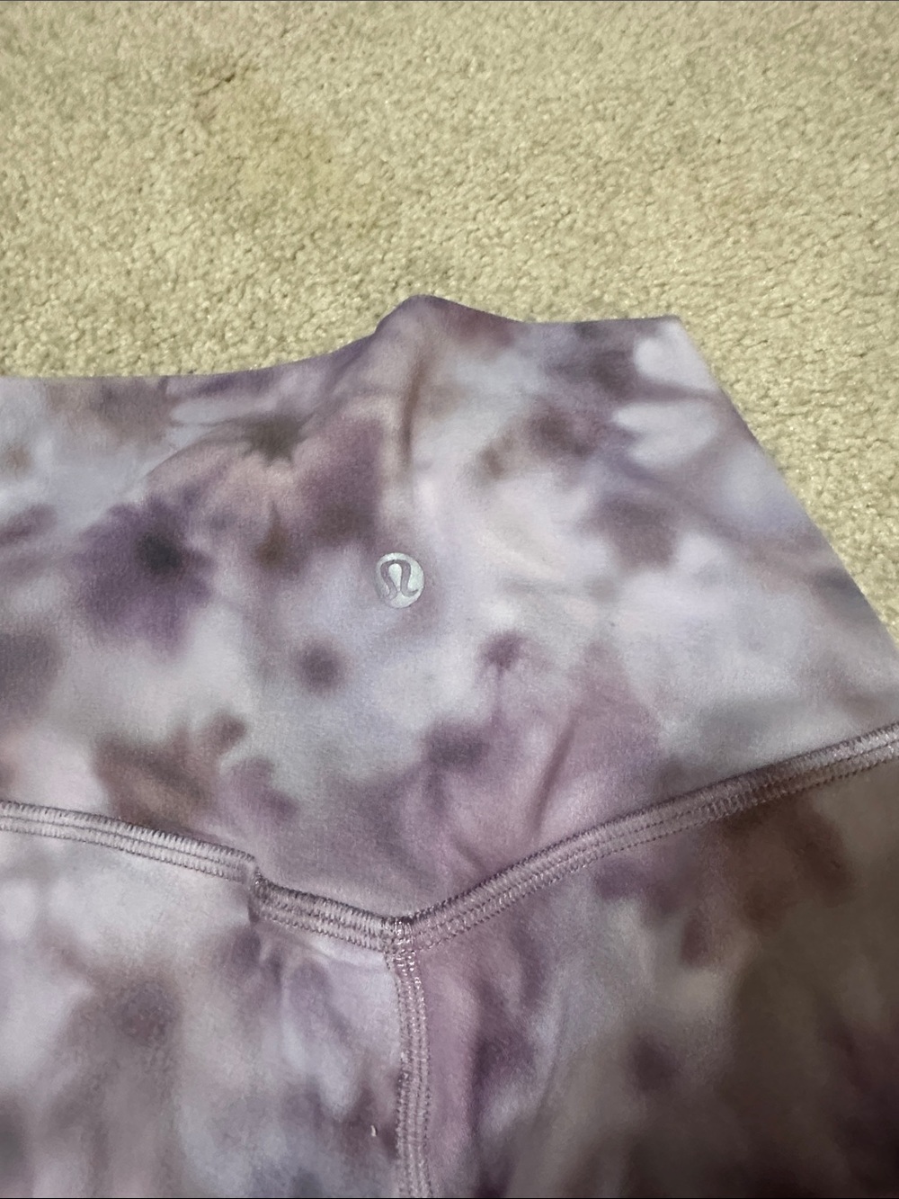 lululemon athletica Lavender Tie-Dye Jacket and Leggings Set - Picture 5 of 5